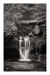 Elakala Falls West II BW - Wall Art - By Alan Majchrowicz- Gallery Art Company
