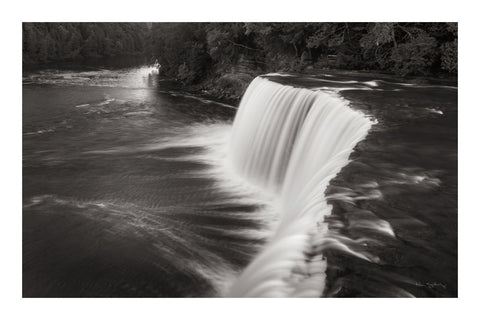 Tahquamenon Falls Michigan I BW - Wall Art - By Alan Majchrowicz- Gallery Art Company