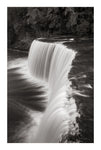 Tahquamenon Falls Michigan II BW - Wall Art - By Alan Majchrowicz- Gallery Art Company