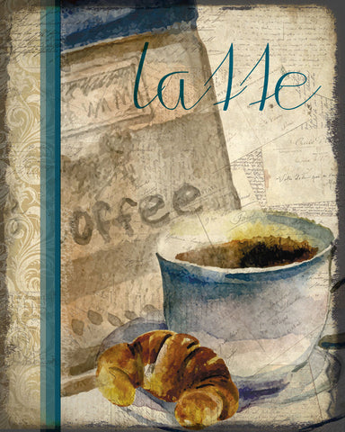 Cafe Latte 2 - Wall Art - By Kimberly Allen- Gallery Art Company