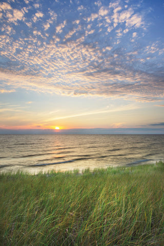 Lake Michigan Sunset I - Wall Art - By Alan Majchrowicz- Gallery Art Company