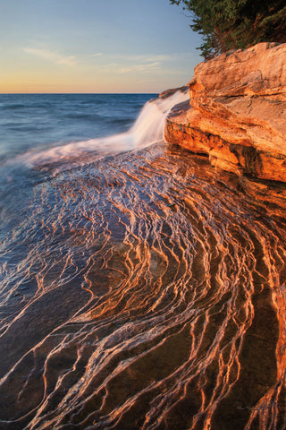 Pictured Rocks Michigan I - Wall Art - By Alan Majchrowicz- Gallery Art Company