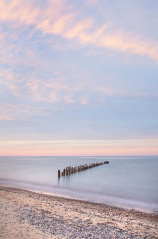 Lake Superior Old Pier I - Wall Art - By Alan Majchrowicz- Gallery Art Company