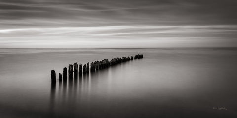 Lake Superior Old Pier III - Wall Art - By Alan Majchrowicz- Gallery Art Company