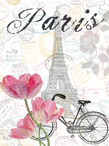 All Things Paris 2 - Wall Art - By Sheldon Lewis- Gallery Art Company