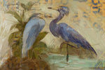 Egret Pair - Wall Art - By Sarah Butcher- Gallery Art Company