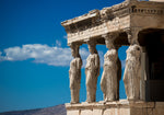 Greece Athens Acropolis Statues - Wall Art - By Vladimir Kostka- Gallery Art Company