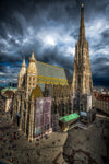 Vienna Cathedral - Wall Art - By Vladimir Kostka- Gallery Art Company