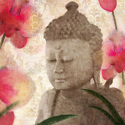 Buddha Orchids 2 - Wall Art - By Kimberly Allen- Gallery Art Company