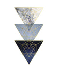 Navy Gold 3 - Wall Art - By Urban Epiphany- Gallery Art Company