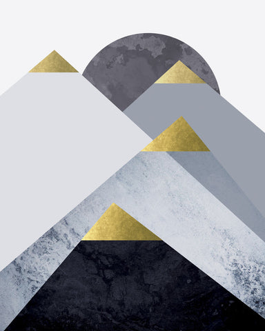 Mountains 2 - Wall Art - By Urban Epiphany- Gallery Art Company
