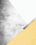 Yellow and Grey Mountains 1 - Wall Art - By Urban Epiphany- Gallery Art Company