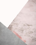 Blush Pink Mountains 3 - Wall Art - By Urban Epiphany- Gallery Art Company