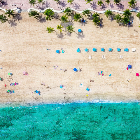 Ft Lauderdale Beach 1 - Wall Art - By Kimberly Allen- Gallery Art Company