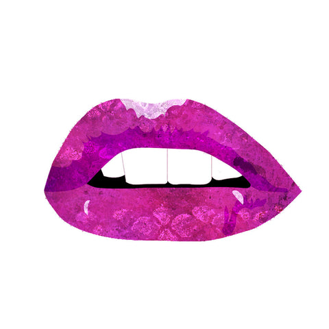 Pink Lips 3 - Wall Art - By Kimberly Allen- Gallery Art Company