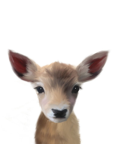 BABY DEER - Wall Art - By Leah Straatsma- Gallery Art Company