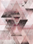 PinkGeometric - Wall Art - By Urban Epiphany- Gallery Art Company