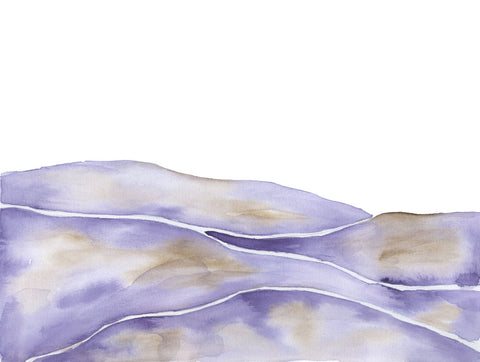 Lavender Seas 1 - Wall Art - By Pam Varacek- Gallery Art Company