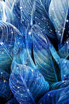 Midnight Palm Leaves 1 - Wall Art - By Kimberly Allen- Gallery Art Company