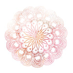 Pink Mandala 1 - Wall Art - By Kimberly Allen- Gallery Art Company