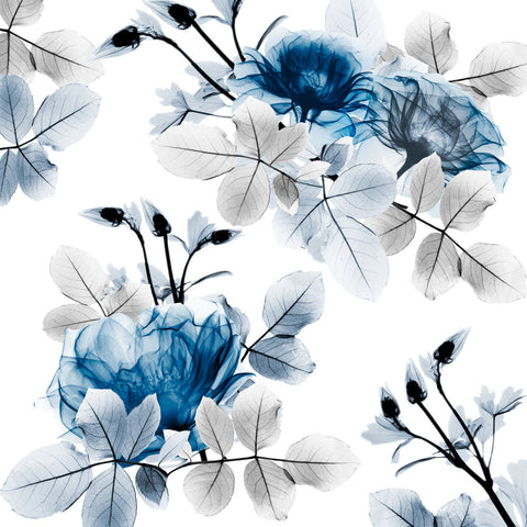 Indigo Bouquets 2 - Wall Art - By Albert Koetsier- Gallery Art Company