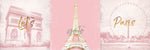 Lets Go TO Paris - Wall Art - By Jace Grey- Gallery Art Company