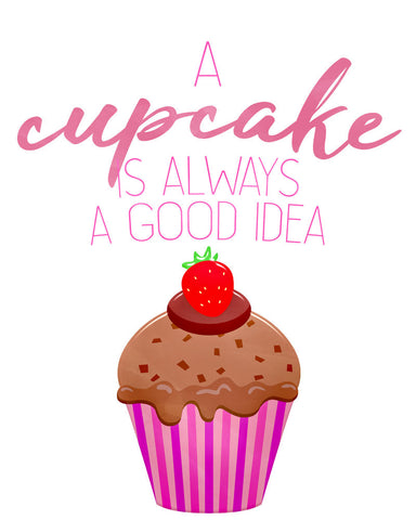 A Cupcake - Wall Art - By Kimberly Allen- Gallery Art Company