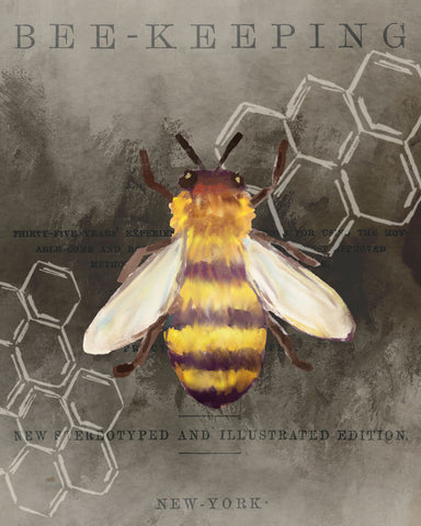 Bee Charmer 1 - Wall Art - By Kimberly Allen- Gallery Art Company