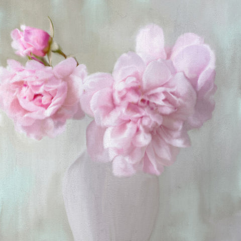Vase of Pink - Wall Art - By Kimberly Allen- Gallery Art Company