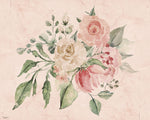 Blush Floral Tray - Wall Art - By Kyra Brown- Gallery Art Company