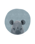 Baby Rhino Circle - Wall Art - By Leah Straatsma- Gallery Art Company