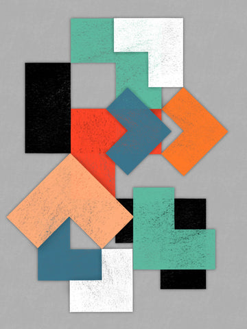 Geometric Breakthrough 2 - Wall Art - By Marcus Prime- Gallery Art Company