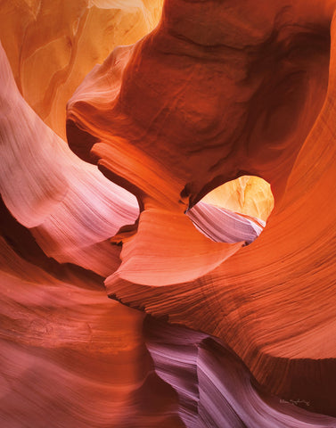 Lower Antelope Canyon IV Crop - Wall Art - By Alan Majchrowicz- Gallery Art Company