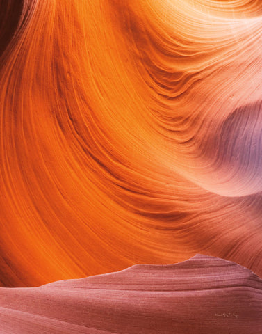 Lower Antelope Canyon VII Crop - Wall Art - By Alan Majchrowicz- Gallery Art Company