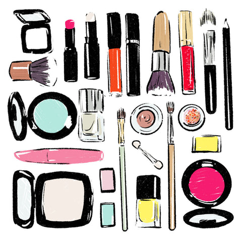 Some More Make Up Tools - Wall Art - By Milli Villa- Gallery Art Company