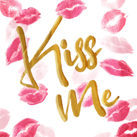 Kiss Me - Wall Art - Wall Art - By Milli Villa- Gallery Art Company