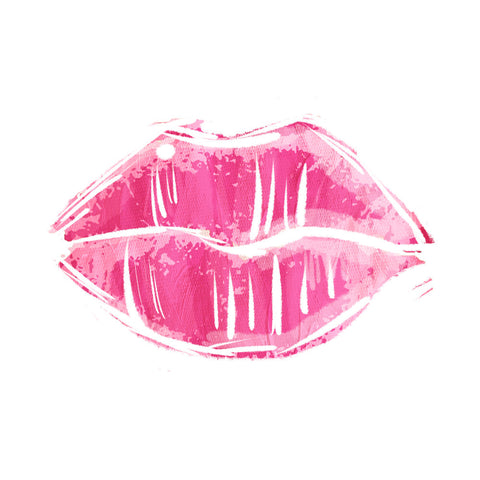 Pink Lips - Wall Art - By Milli Villa- Gallery Art Company
