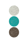 Beige Mint Geometric 1 - Wall Art - By Urban Epiphany- Gallery Art Company