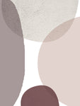 MidCentury ColorDew Burgundy3 - Wall Art - By Urban Epiphany- Gallery Art Company