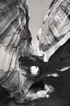 Neon Canyon I BW - Wall Art - By Alan Majchrowicz- Gallery Art Company