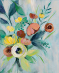 Colorful Elegant Floral I - Wall Art - By Silvia Vassileva- Gallery Art Company