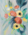 Colorful Elegant Floral II - Wall Art - By Silvia Vassileva- Gallery Art Company