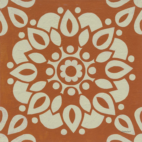 Terra Cotta Tile II - Wall Art - By Kathrine Lovell- Gallery Art Company