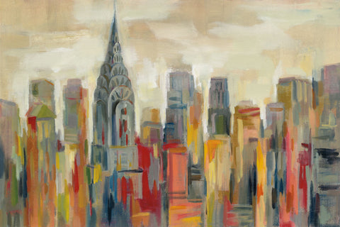 Manhattan - The Chrysler Building - Wall Art - By Silvia Vassileva- Gallery Art Company