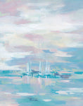 Blue Waves Crop - Wall Art - By Silvia Vassileva- Gallery Art Company