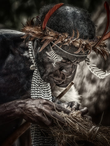 dani: to make fire - Wall Art - By Pavol Stranak- Gallery Art Company