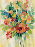 Earthy Colors Bouquet I - Wall Art - By Silvia Vassileva- Gallery Art Company
