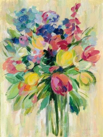 Earthy Colors Bouquet II - Wall Art - By Silvia Vassileva- Gallery Art Company