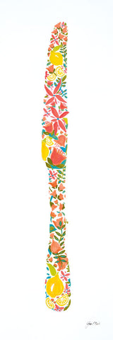 Floral Knife - Wall Art - By Joan E. Davis- Gallery Art Company