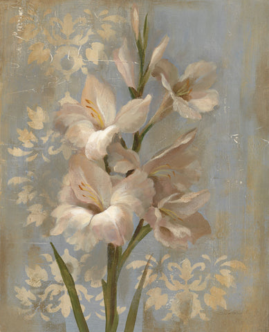 Gladiola Blue - Wall Art - By Silvia Vassileva- Gallery Art Company